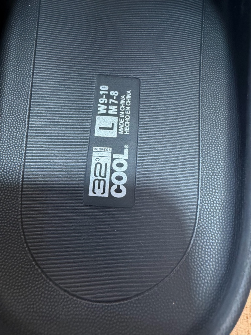 Black Slide Sandals - Minimal Slip-On Slides men size  7-8. - Picture 6 of 7